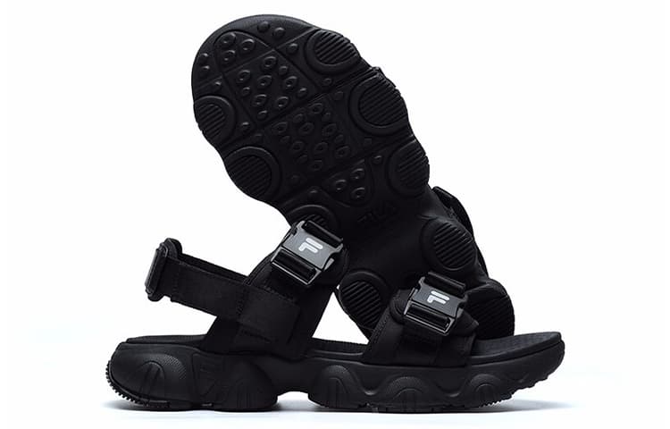 FILA Jagger Sandal Повседневные модные черные сандалии