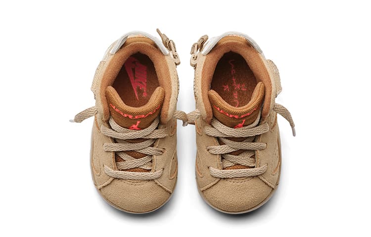 Jordan 6 Retro Travis Scott Британский хаки TD