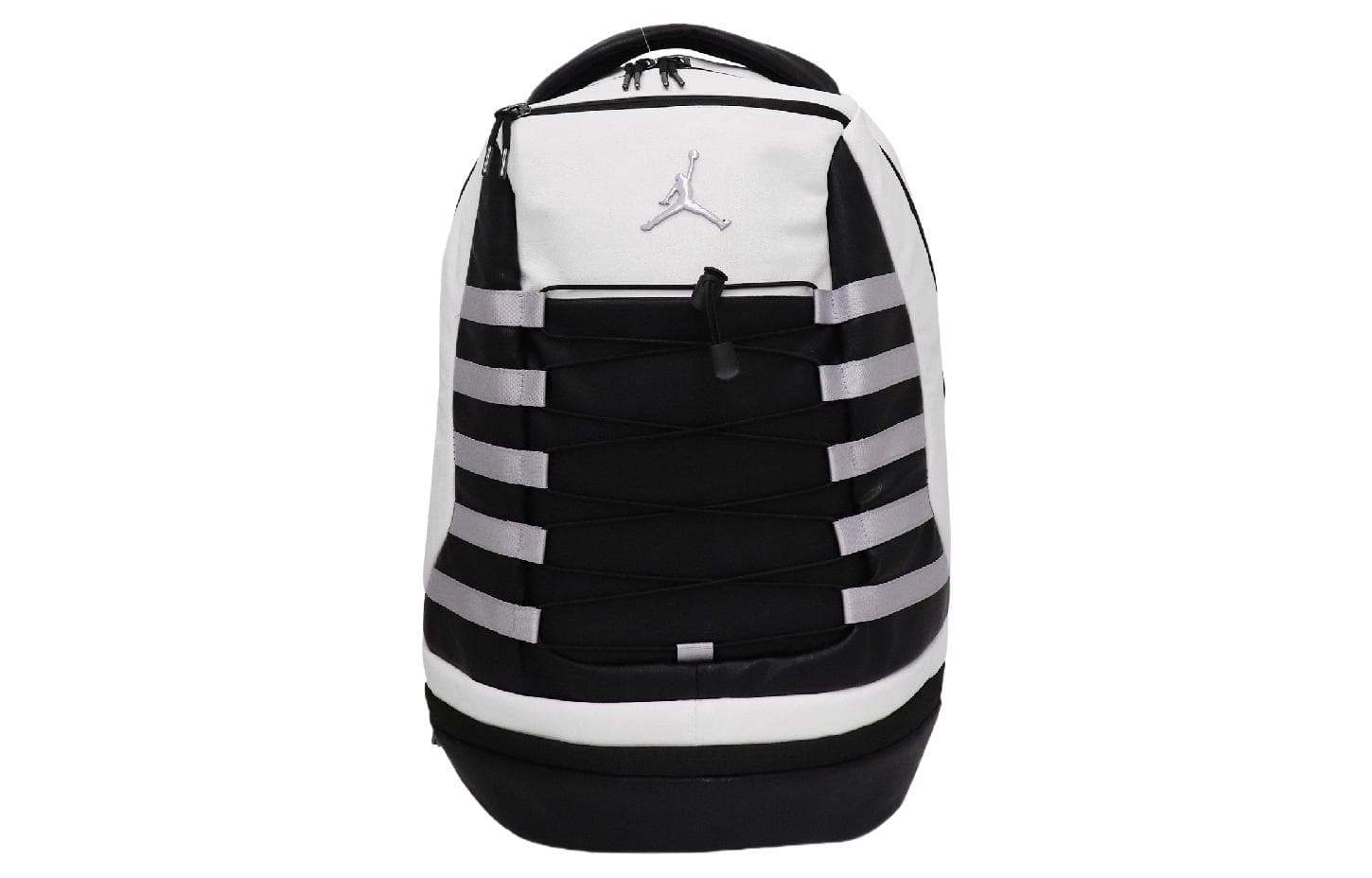Jordan Polyester Laptop Backpack Large Size Unisex Black White