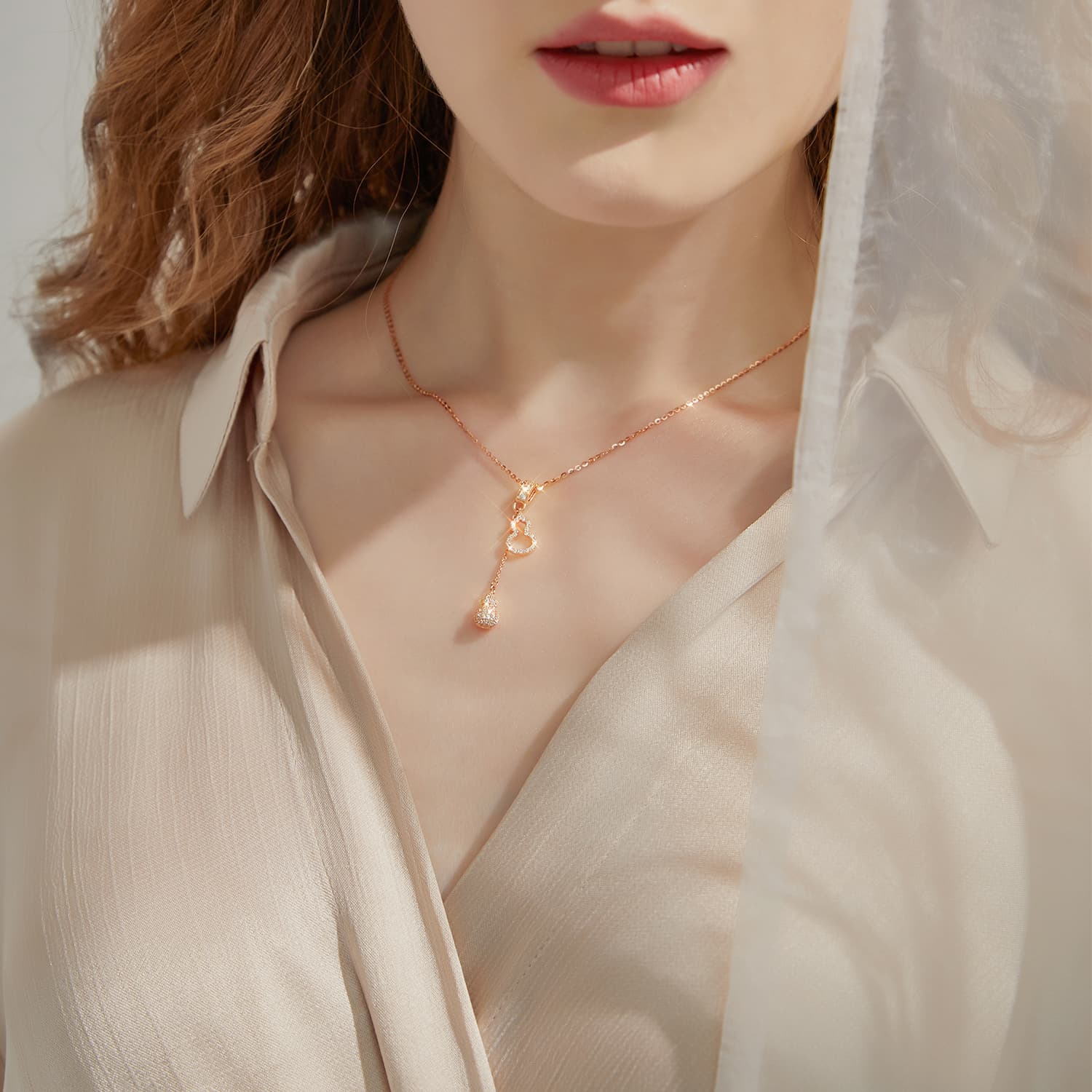 STYLEJING Цирконовые ожерелья женские