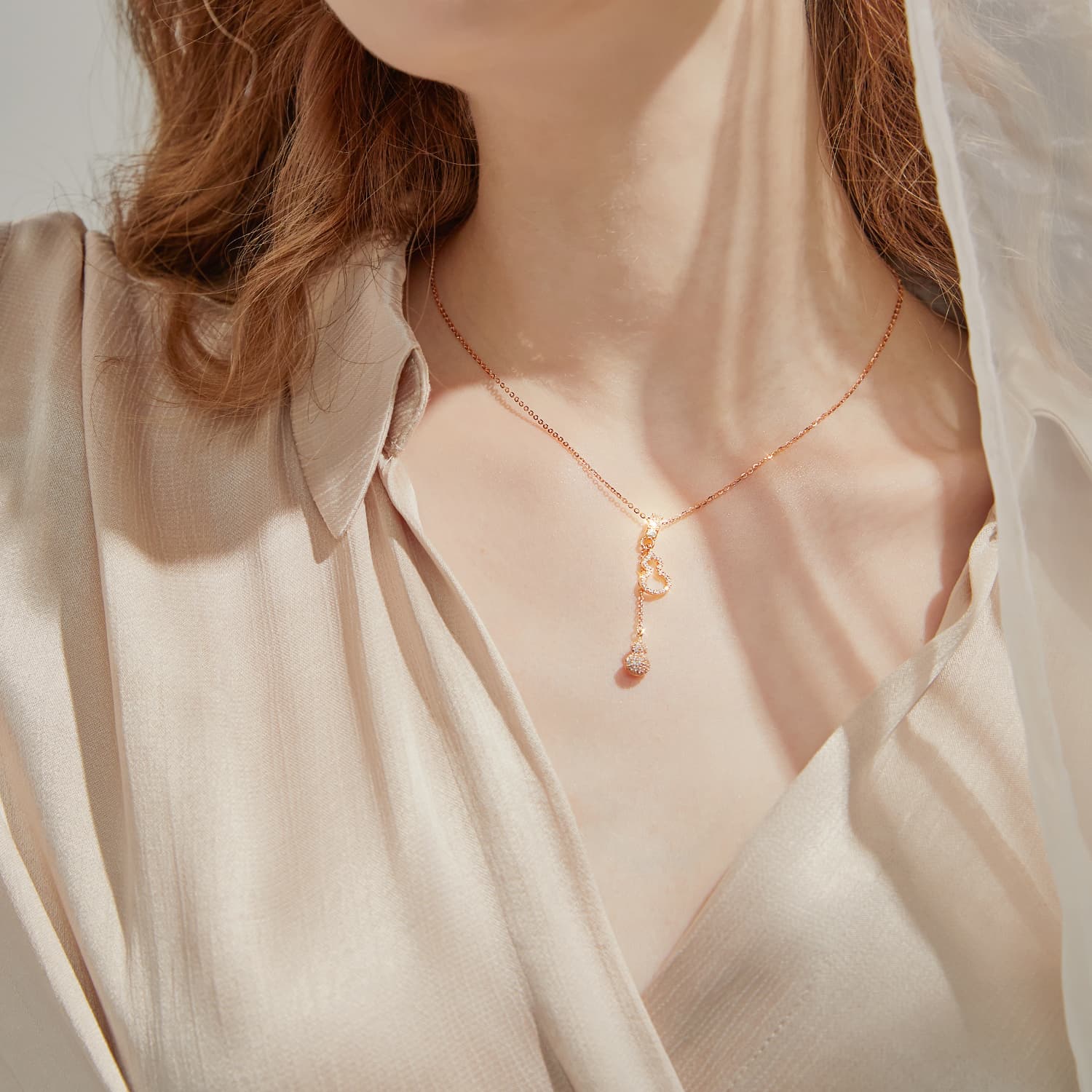 STYLEJING Цирконовые ожерелья женские