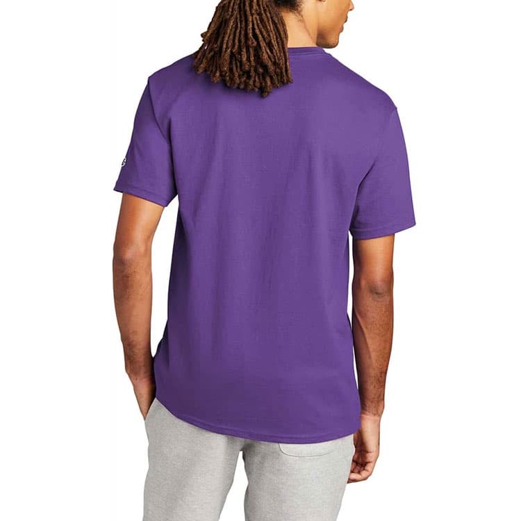 Футболка Champion, версия для США, мужская, фиолетовая