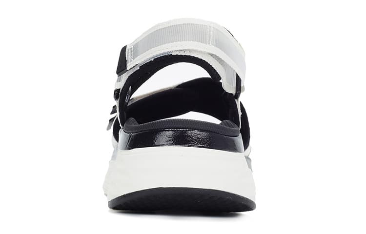 Skechers Max Амортизирующие пляжные сандалии женские белые черные