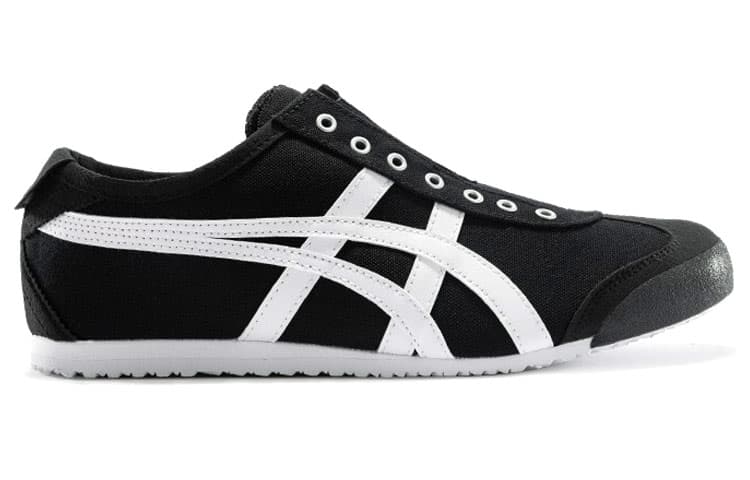 Onitsuka Tiger Mexico 66 слипоны черный белый