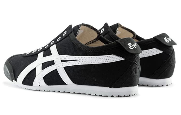 Onitsuka Tiger Mexico 66 слипоны черный белый