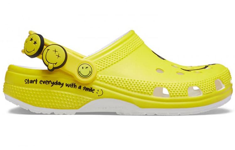 Сабо Crocs X Classic 2, цвет: желтый, черный, белый