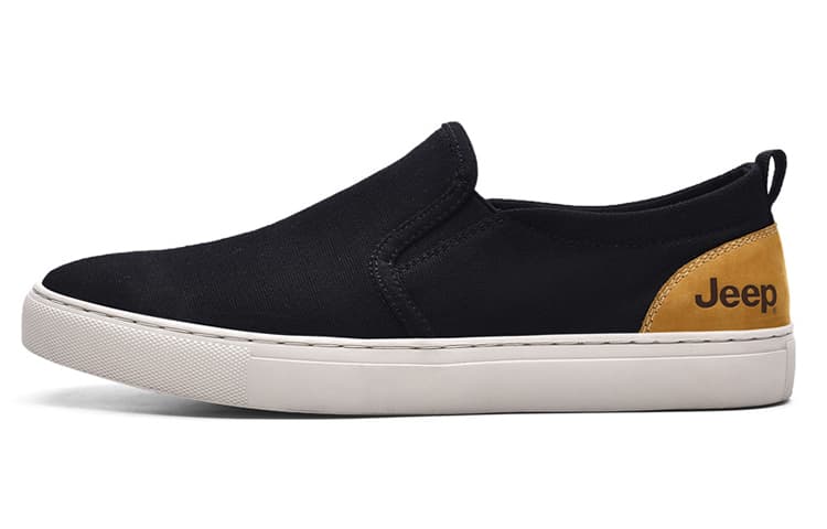 Jeep Low top Casual Shoes Men's Black