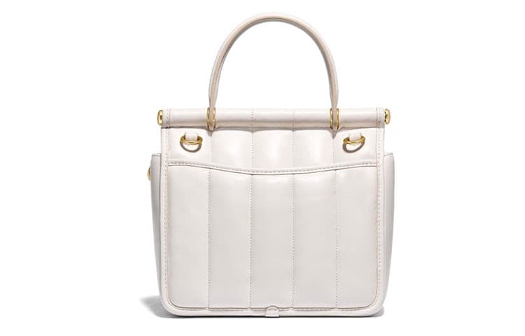 Сумка через плечо COACH Willis из овчины, сумка через плечо, маленький размер, женская, розовая, белая