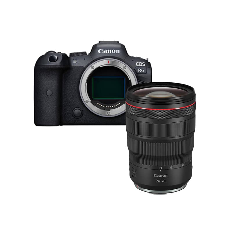 Полнокадровая профессиональная беззеркальная камера Canon EOS R6, 20,1 миллиона пикселей, высокое качество изображения, защита от сотрясений