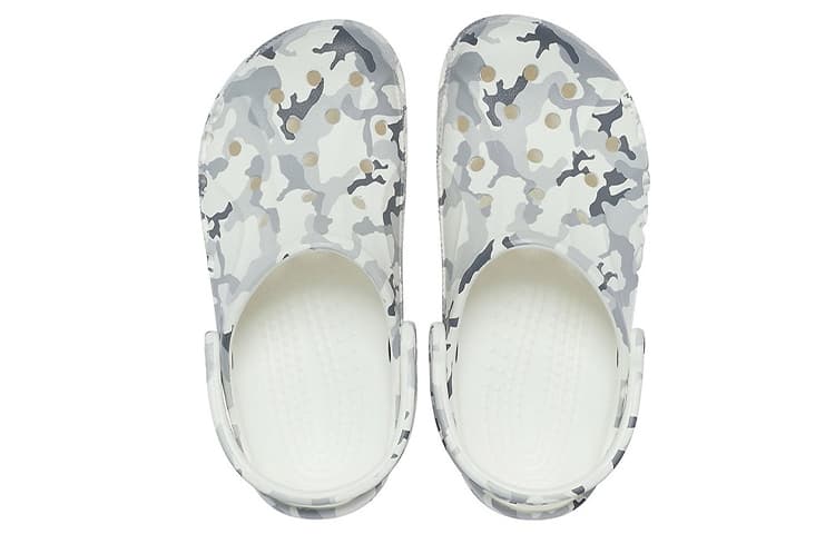 Сандалии унисекс Crocs Bayaband White Camo 'Gray White'
