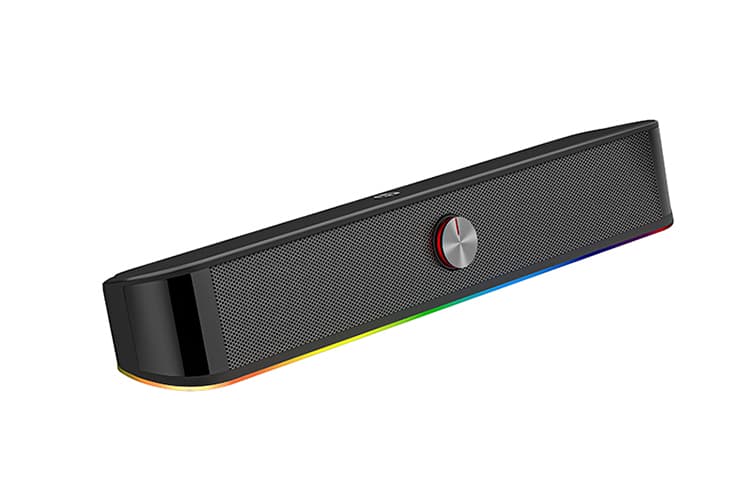 Динамики HP HUIPU DHE-6003 Проводное соединение Блестящие игры Глубокие басы Стерео Высококачественный настольный компьютер