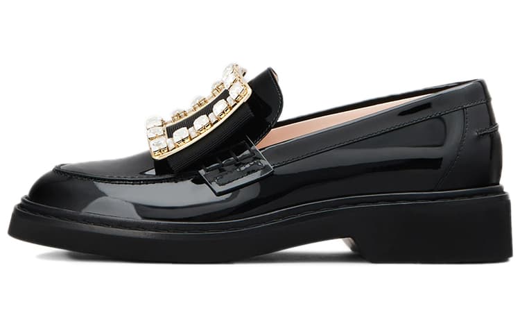 Roger Vivier Embellished Slip On Loafers Women's