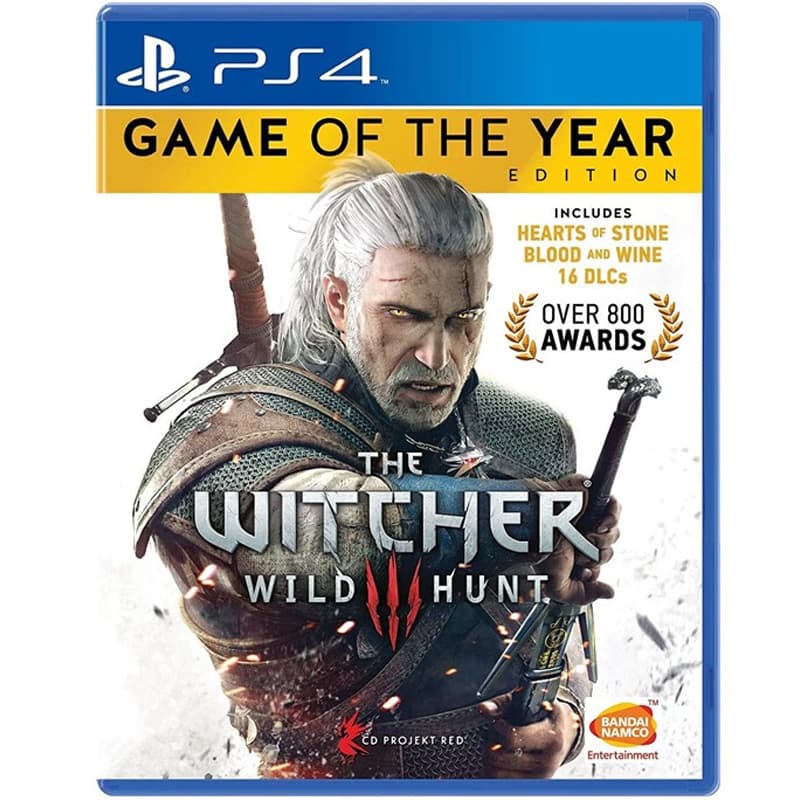 PlayStation PS4 Диски с игровым программным обеспечением «Ведьмак 3: Дикая Охота» для PS4