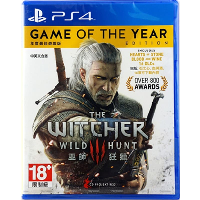 PlayStation PS4 Диски с игровым программным обеспечением «Ведьмак 3: Дикая Охота» для PS4