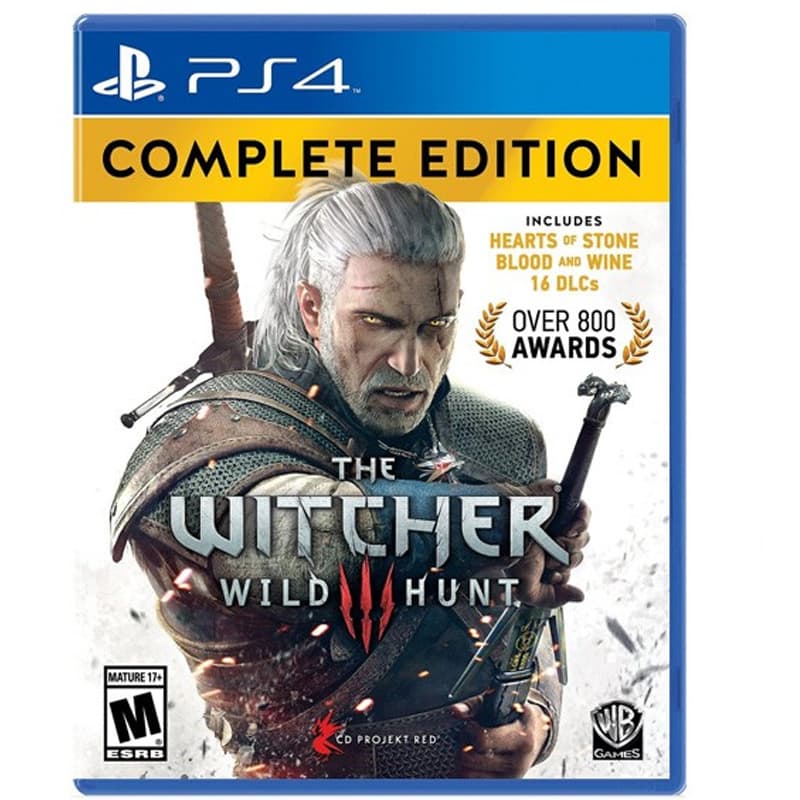 PlayStation PS4 The Witcher 3 Wild Hunt Game Software PS4 Game Discs