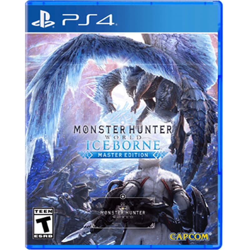 Диски с игровым программным обеспечением PlayStation Monster Hunter World Iceborne для PS4