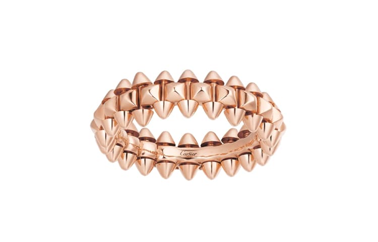 Кольца CARTIER Clash De Cartier из коллекции розового золота унисекс