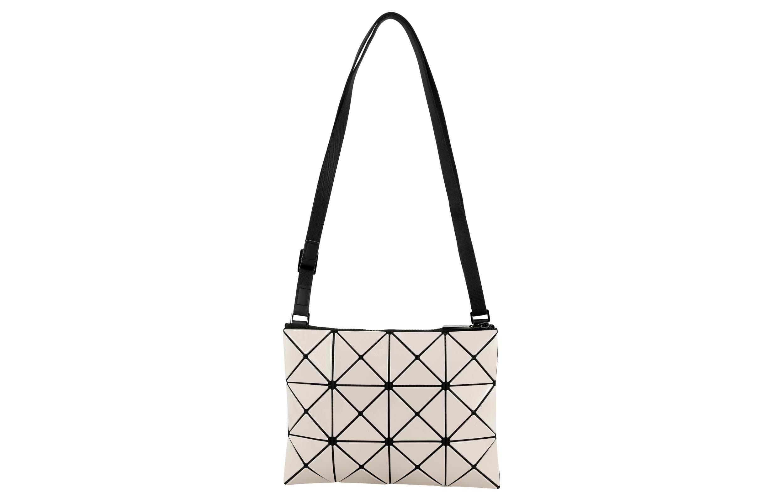 ISSEY MIYAKE Сумка через плечо из синтетической кожи Сумка через плечо Унисекс Бежевый