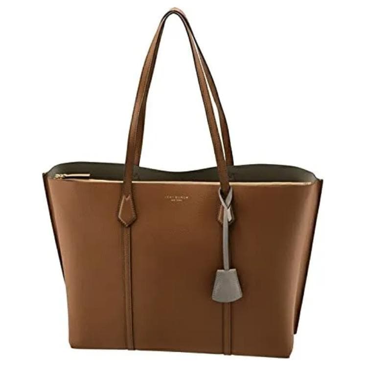 TORY BURCH Perry Triple Compartment Tote Light Umber