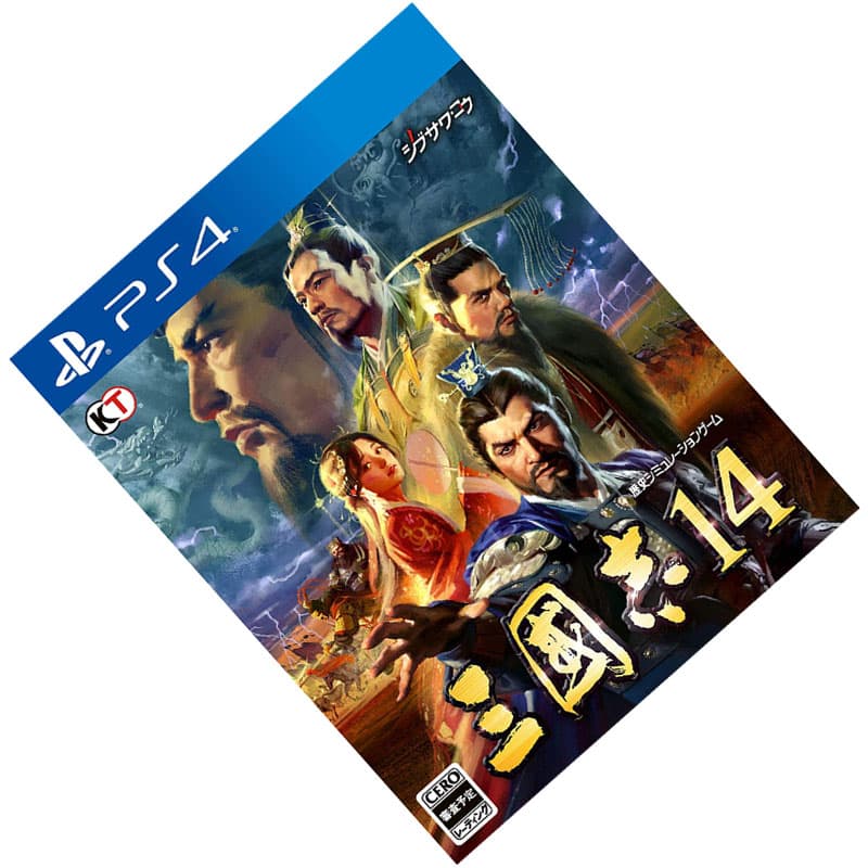 PlayStation Romance Of The Three Kingdoms 14 Игровое программное обеспечение для PS4 Диски с играми для PS4