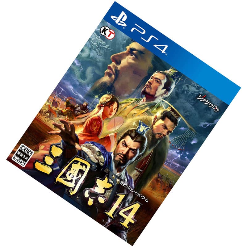 PlayStation Romance Of The Three Kingdoms 14 Игровое программное обеспечение для PS4 Диски с играми для PS4