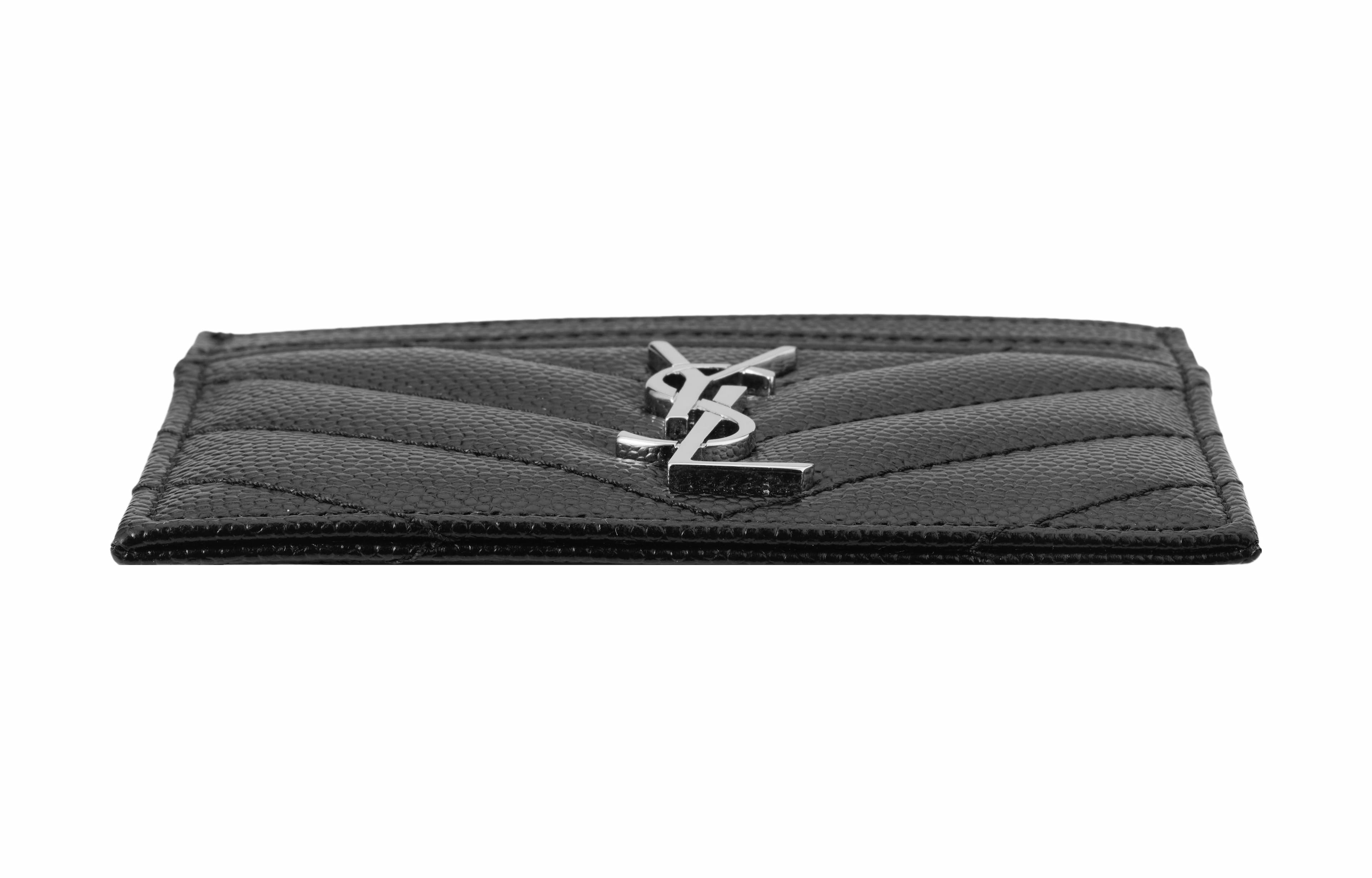 Визитница SAINT LAURENT с монограммой