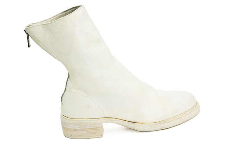 GUIDI 788Z Ботильоны женские белые