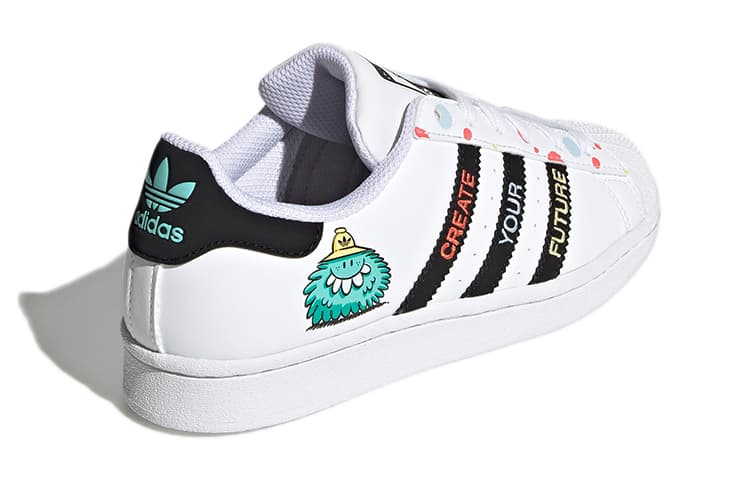 Детские кроссовки для скейтбординга Adidas Originals Superstar для начальной школы