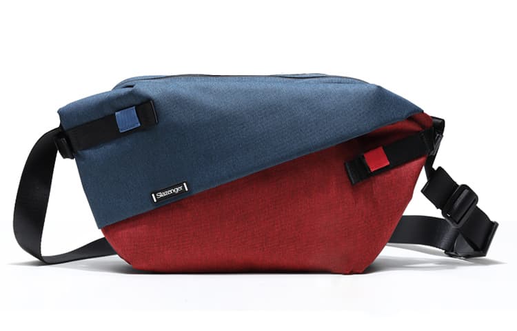 Поясная сумка из ткани Slazenger, обычный, унисекс, многоцветная