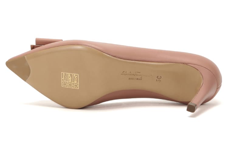 Туфли FERRAGAMO с двойным бантом