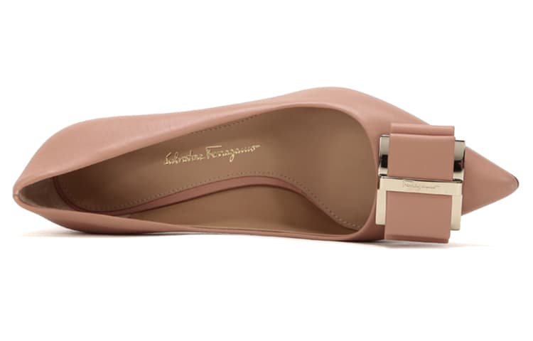 Туфли FERRAGAMO с двойным бантом