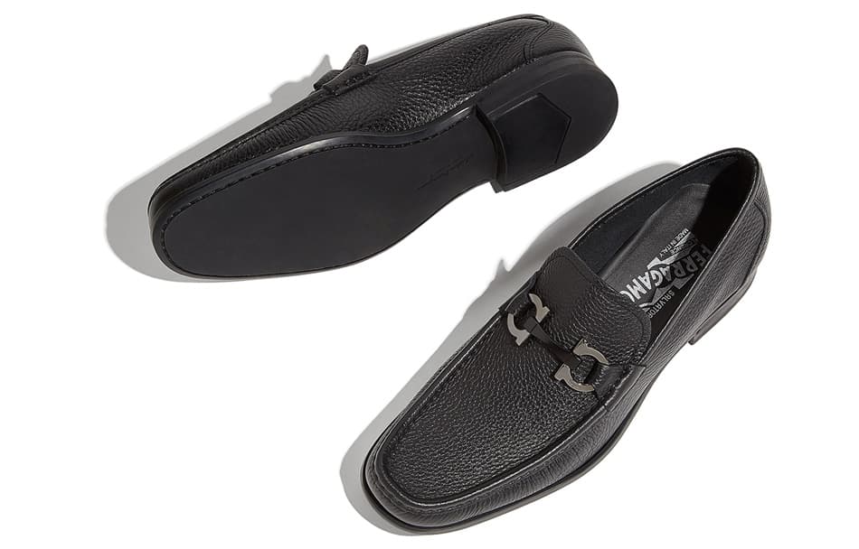 FERRAGAMO Мокасины с бляшкой Gancini