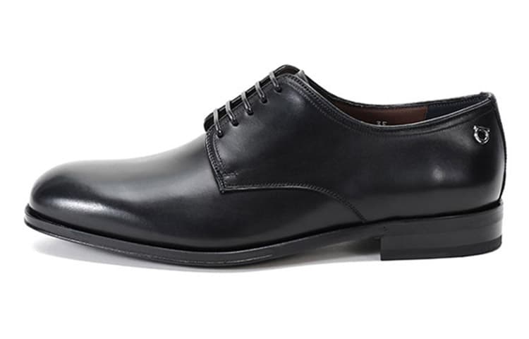 FERRAGAMO GANCINI Casual Shoes Men's Black