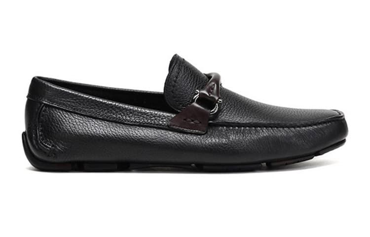 Ferragamo Мужская повседневная обувь Мужские низкие кеды Черные