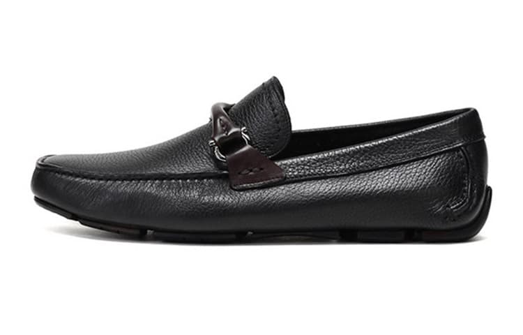 Ferragamo Men's Casual Shoes Men's Low top Black