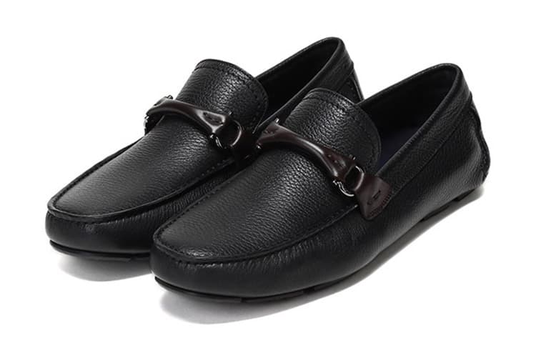 Ferragamo Мужская повседневная обувь Мужские низкие кеды Черные