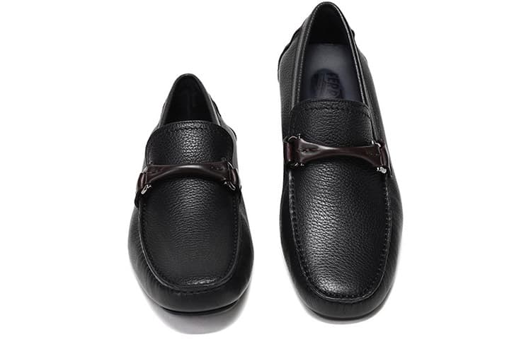 Ferragamo Мужская повседневная обувь Мужские низкие кеды Черные