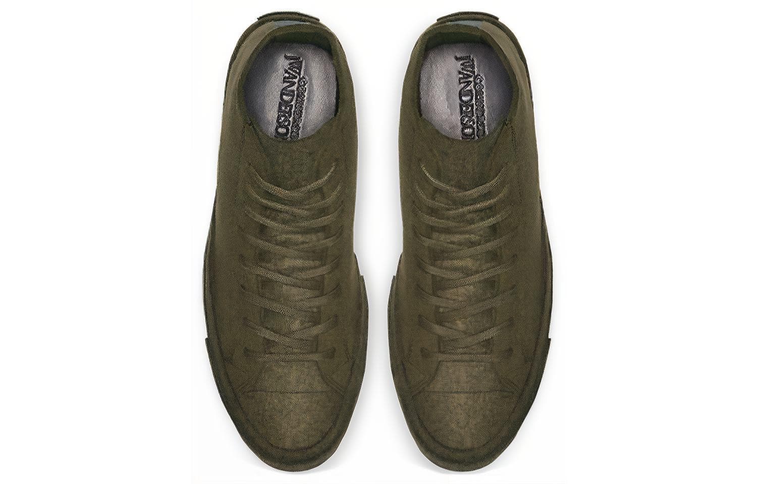 Конверсы J.W. Высокие кеды Anderson X Converse Chuck 70 из фетра