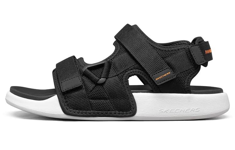 Skechers Gambix 2.0 Fashion Black Sandals 'Black White'