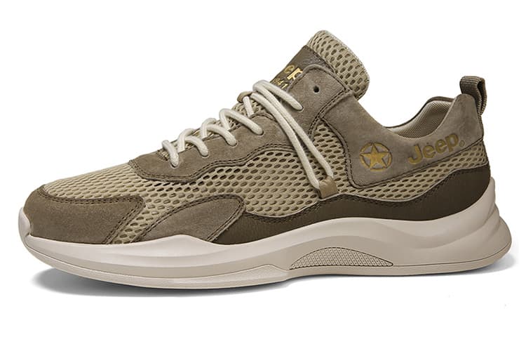 Jeep Low top Casual Shoes Men's Khaki