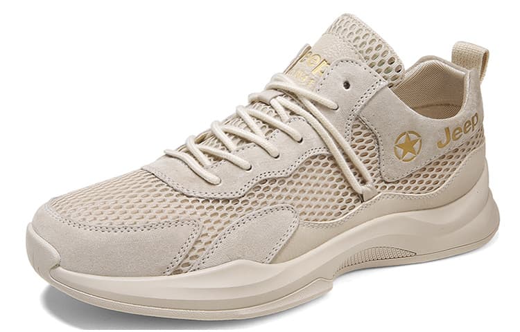 Повседневная обувь Jeep Low top Мужская песочного цвета
