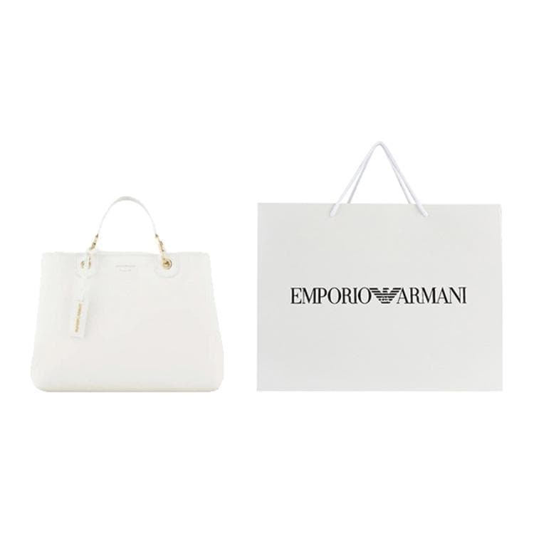 Сумка EMPORIO ARMANI PU Туба женская белая