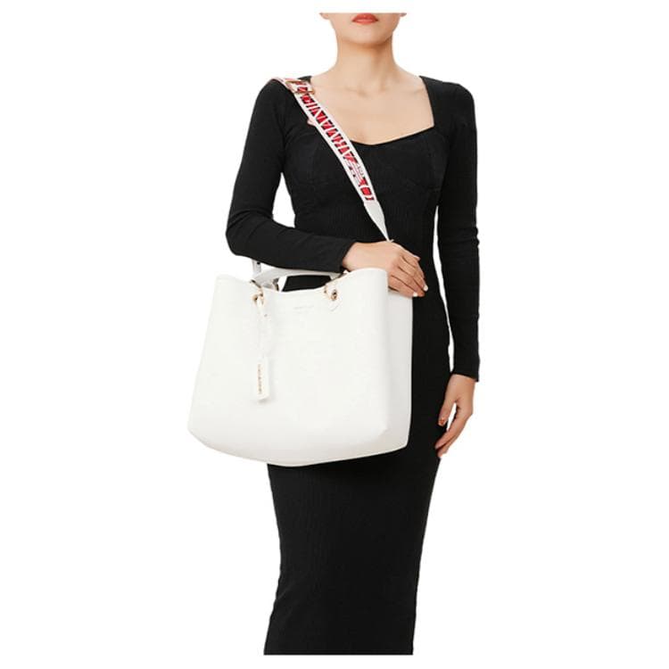 Сумка EMPORIO ARMANI PU Туба женская белая