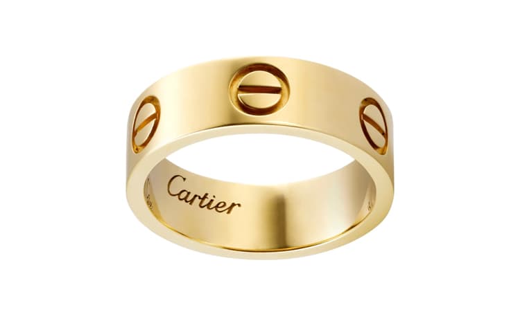 Кольцо Cartier Love из 18-каратного желтого золота 2010-х годов