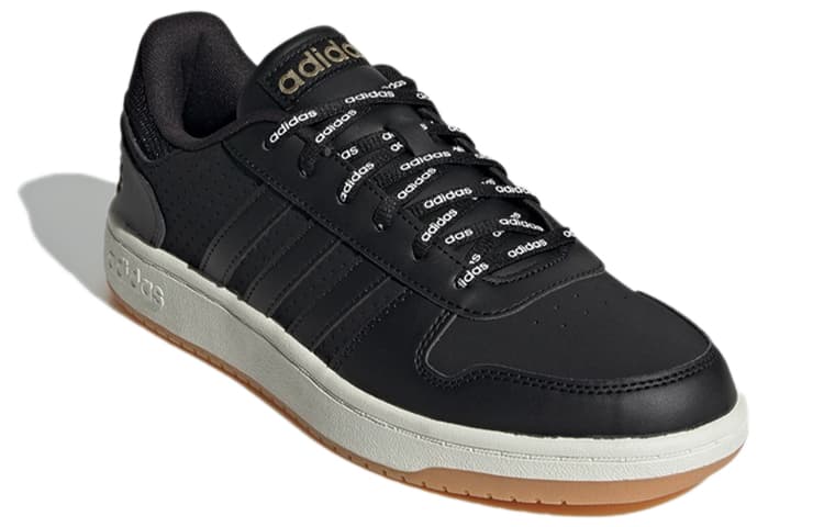 Adidas Hoops 2.0 Mid «Черно-белый оттенок резинки»