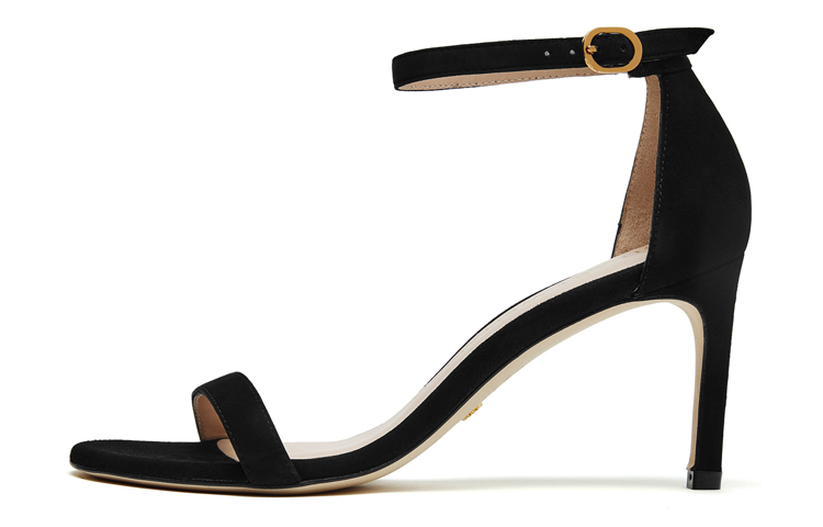 Stuart Weitzman/SW Nunakedstraight Slim Heel High Heels 7.5cm Women's Black