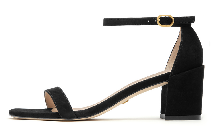 Stuart Weitzman/SW One Strap Sandals Women's Black