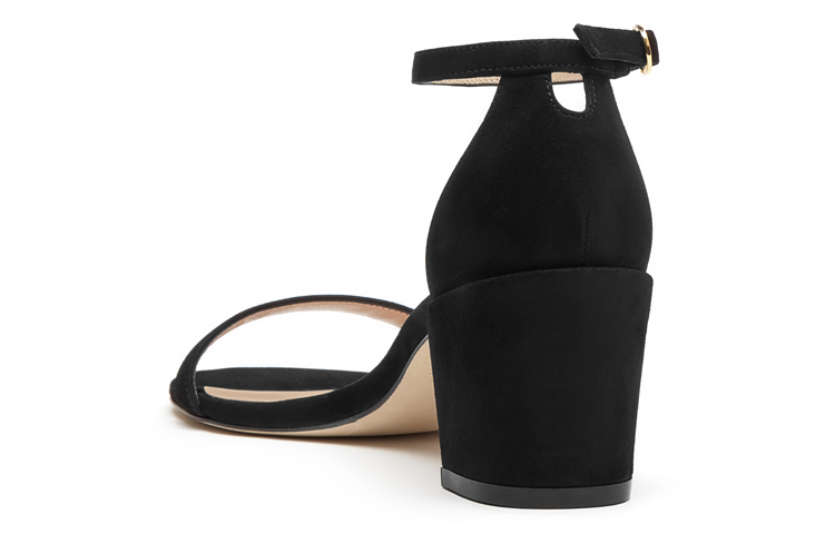 Сандалии женские Stuart Weitzman/SW с одним ремешком, черные