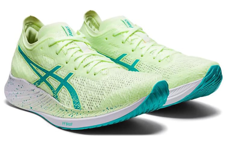 Женские кроссовки ASICS Magic Speed ​​с подсветкой желтого морского стекла