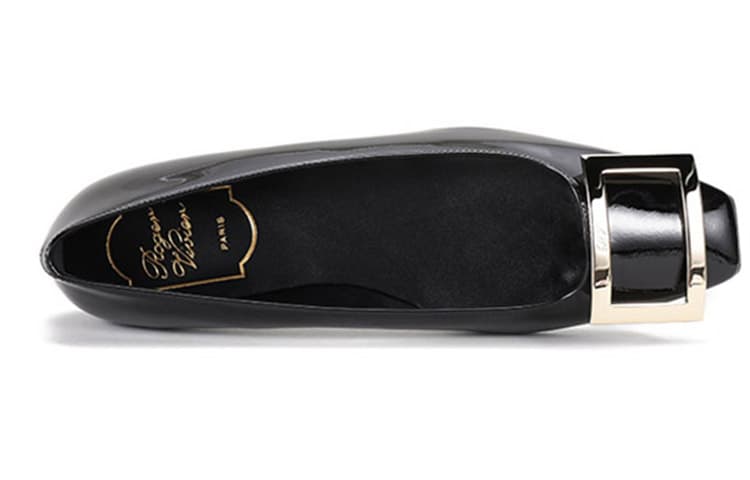 Кожаные балетки Roger Vivier женские